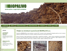 Tablet Screenshot of biopalivo.sk